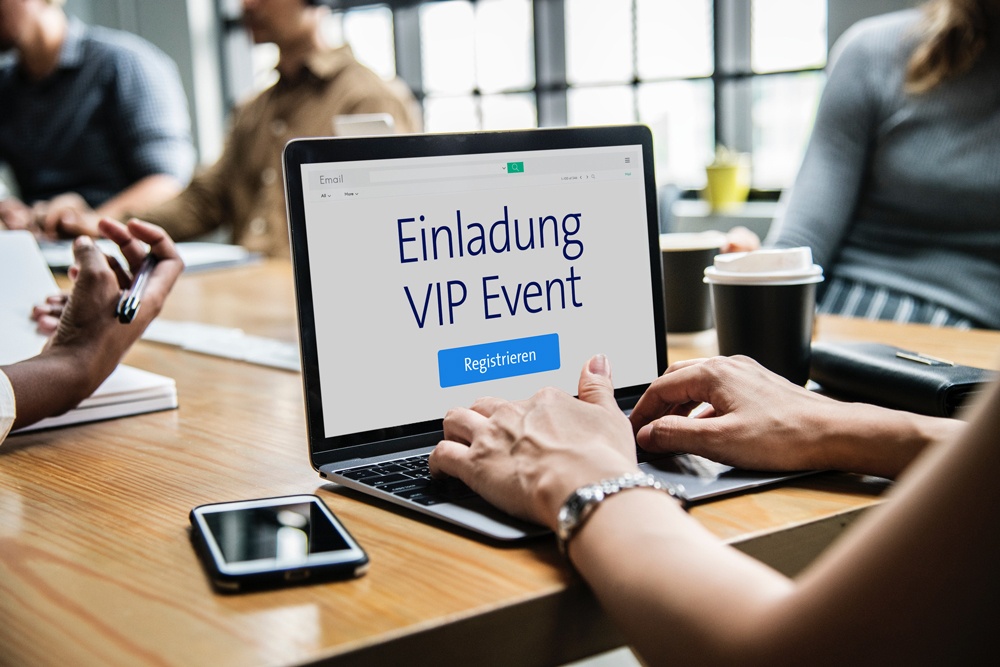 Einladungen zu Firmenevents